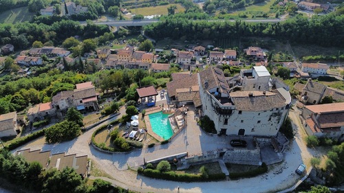 Photo of landscape from a drone