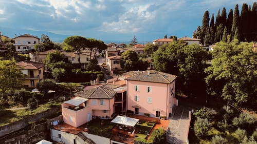 Photo of landscape from a drone