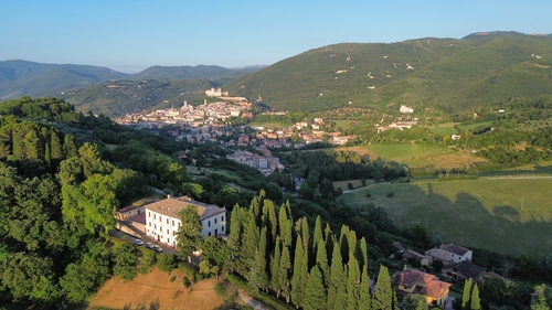 Photo of landscape from a drone